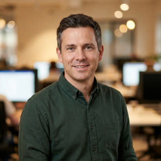 Daniel Carter, listed as Chief Technology Officer at Zenithmere, in a profile image