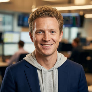Ryan Brooks, listed as Lead Trading Analyst at Zenithmere, shown in a profile image